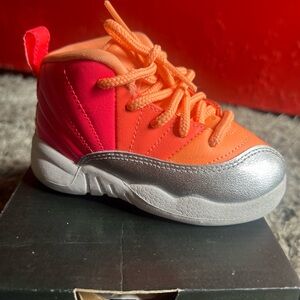 Jordan 12 Retro Sunrise (TD) Size 6c